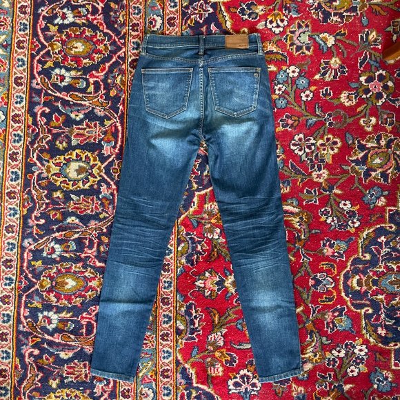 Madewell 9" High Riser Skinny Skinny Dayton Wash - Picture 4 of 6